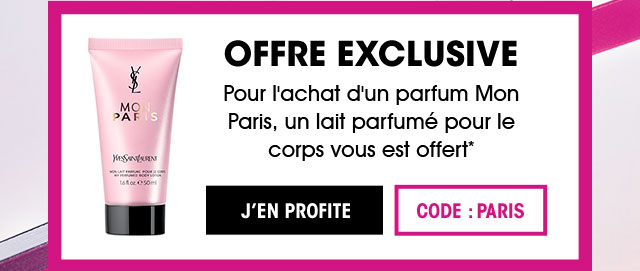 OFFRE EXCLUSIVE